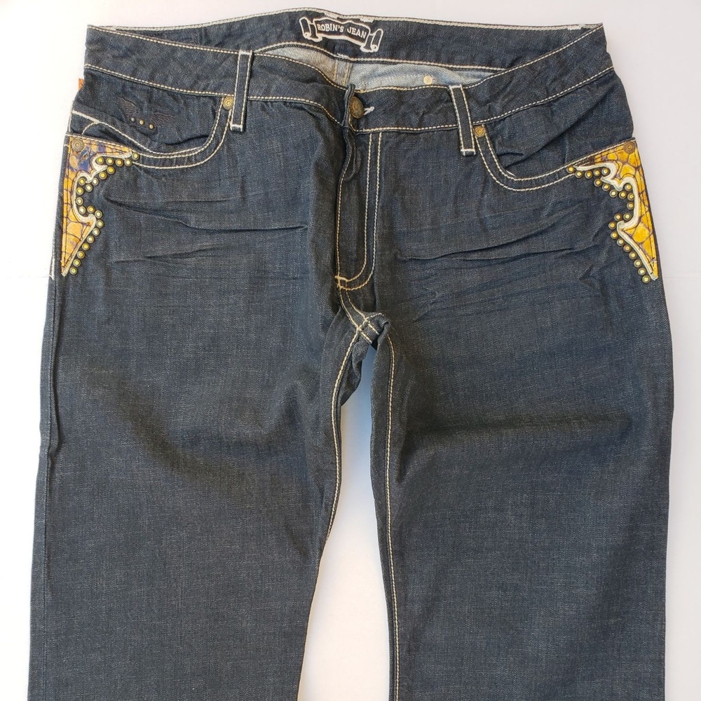 New Men's ROBIN'S JEAN sz 40 YELPYT Straight Jeans - Picture 4 of 8